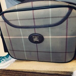 Burberry’s  Gray Checkered Women’s bag (vintage)